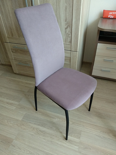 Стул на металлокаркасе Tod light purple / grey / black фото покупателя 36