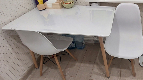 Стол Table 110 white / wood фото покупателя 10