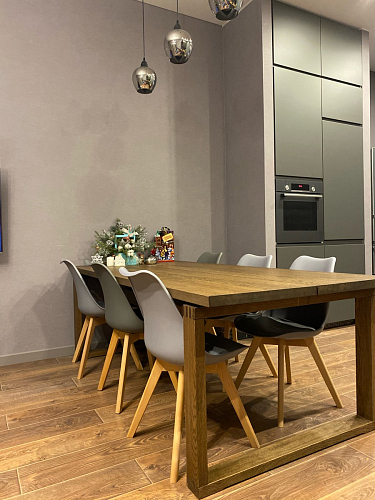 Деревянный стул Bonuss dark gray / black фото покупателя 4