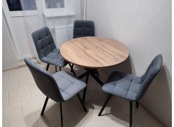 Стул на металлокаркасе Чилли черный фото покупателя 47