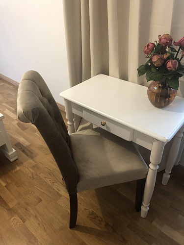 Стул Amelia dark walnut / fabric beige фото покупателя 1