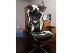 Компьютерное кресло Racer черное / голубое фото покупателя 31