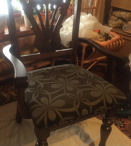 Кресло Mengen cappuccino / brown dot фото покупателя 6