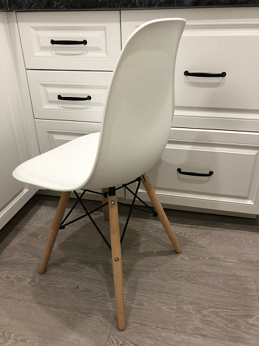 Пластиковый стул Eames PC-015 желтый фото покупателя 260