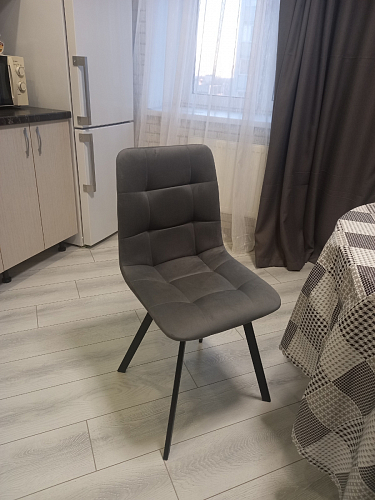 Стул на металлокаркасе Чилли бирюзовый / черный фото покупателя 1074