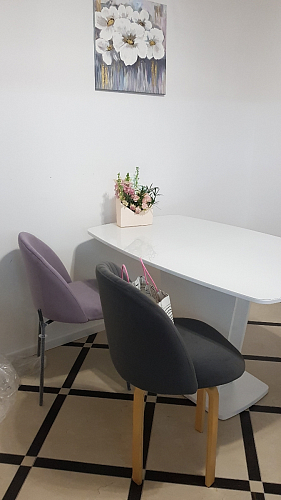 Стул на металлокаркасе Gabi green / black / silver фото покупателя 321