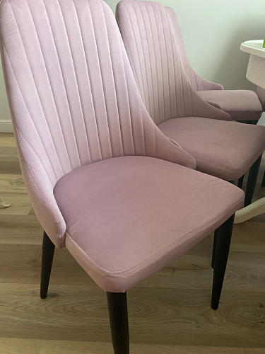 Стул на металлокаркасе Kora black / gray фото покупателя 36