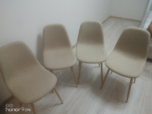 Стул на металлокаркасе Lilu 05 gray / white фото покупателя 83