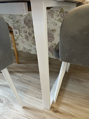 Деревянный стол Лота Лофт 140х80 дуб крафт табачный / черный матовый фото покупателя 290