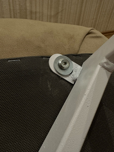 Стул на металлокаркасе Чилли темно-серый / черный каркас фото покупателя 133