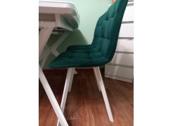 Стул на металлокаркасе Чилли розовый / черный каркас фото покупателя 289