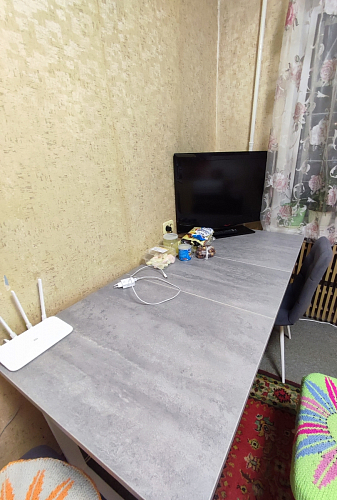 Деревянный стол Лота Лофт 140х80 дуб крафт табачный / черный матовый фото покупателя 722