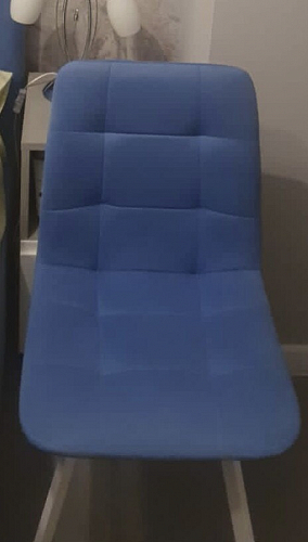 Комплект стульев Чилли 4 шт темно-серый / черный фото покупателя 93