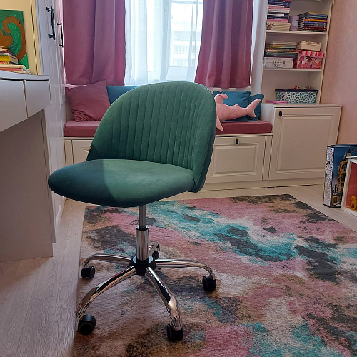 Компьютерное кресло Melody черное фото покупателя 144