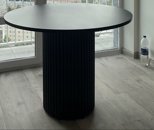 Деревянный стол Барел 89 белый / золото фото покупателя 24