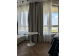 Стол Тулип 90х73 дуб вотан / белый фото покупателя 7