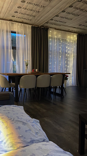 Стул на металлокаркасе Gabi dark beige / black / silver фото покупателя 476