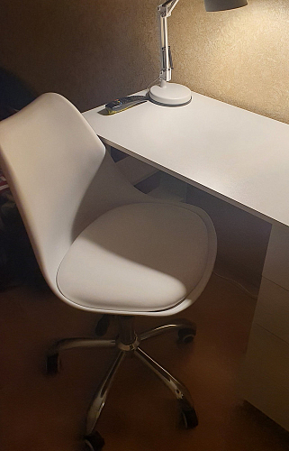 Компьютерное кресло Kolin white фото покупателя 36