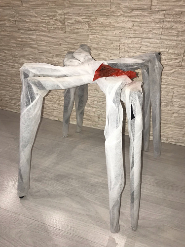 Стул на металлокаркасе Capri dark beige / white фото покупателя 51