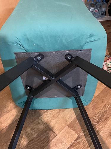 Комплект стульев Чилли 2 шт бежевый / черный фото покупателя 187