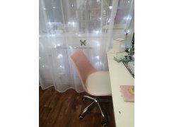 Компьютерное кресло Kolin с подушкой clear / white фото покупателя 357