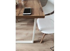 Стол Лота Лофт 140 25 мм черный матовый / бетон фото покупателя 80