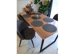 Стул на металлокаркасе Gabi blue / black фото покупателя 582