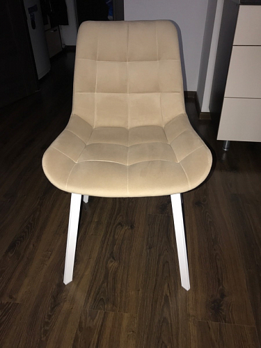 Стул на металлокаркасе Чилли зеленый / черный фото покупателя 1183