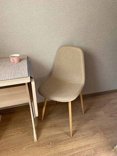 Стул на металлокаркасе Lilu pink / black фото покупателя 12