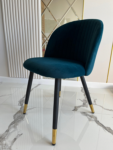 Стул на металлокаркасе Gabi 1 light purple / black фото покупателя 43