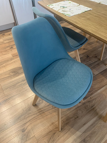 Деревянный стул Bonuss light gray / wood фото покупателя 31