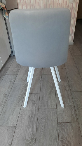 Стул на металлокаркасе Чилли бирюзовый / белый фото покупателя 807