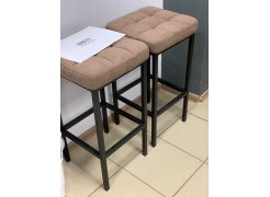 Барный стул Лофт кожзам d1 / черный матовый фото покупателя 190