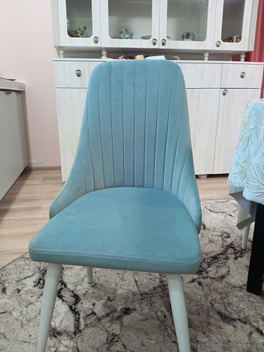 Стул на металлокаркасе Kora beige / black фото покупателя 392