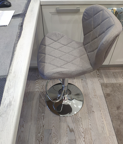 Барный стул Porch grey fabric фото покупателя 9