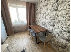 Стол Лота Лофт 140 25 мм юта / белый матовый фото покупателя 734