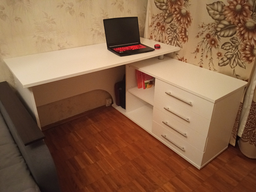 Компьютерный стол КСТ-109Л венге фото покупателя 116