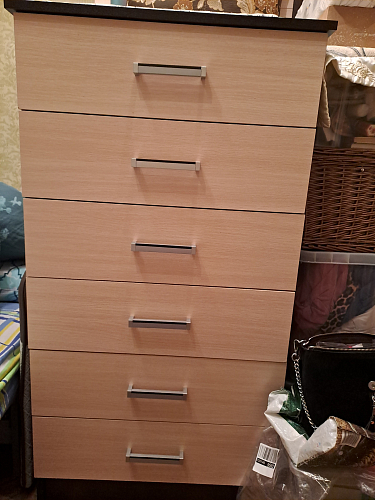 Комод Катрин-5 белый фото покупателя 3