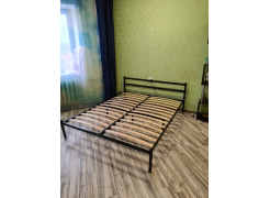 Односпальная кровать Фади 80х200 черная фото покупателя 446