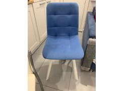 Стул на металлокаркасе Чилли светло-серый / черный фото покупателя 418