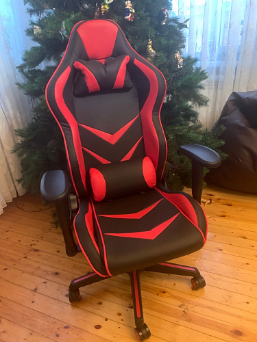 Компьютерное кресло Racer черное / красное фото покупателя 115