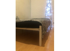 Односпальная кровать Фади 80х200 черная фото покупателя 536