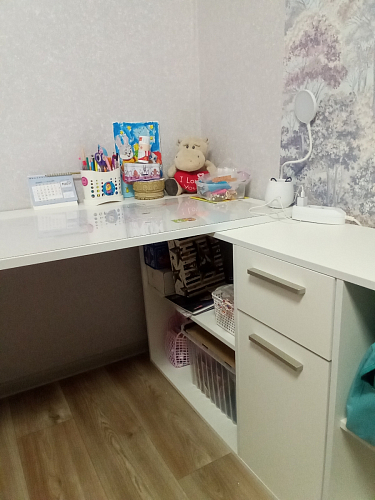 Письменный стол Лайт 03.245F белый гладкий 101 фото покупателя 109