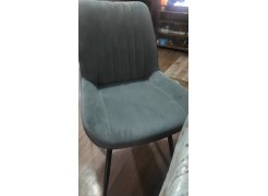 Стул на металлокаркасе Седа К крутящийся светло-серый  / белый фото покупателя 318