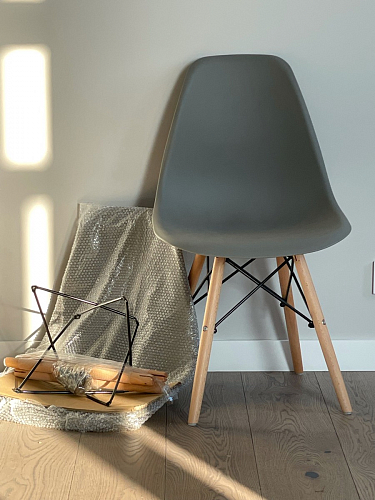 Пластиковый стул Eames PC-015 желтый фото покупателя 200