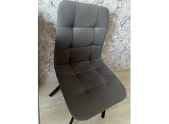 Стул на металлокаркасе Чилли светло-серый / черный фото покупателя 454