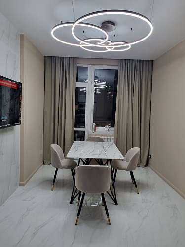 Стул на металлокаркасе Gabi 1 light purple / black фото покупателя 25