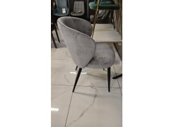 Комплект стульев 2 шт "Стул на металлокаркасе Gref gray / black" из шоурума 3