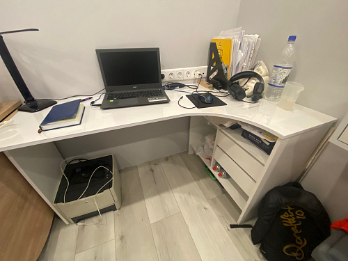 Стол письменный СПм-25 правый венге фото покупателя 38