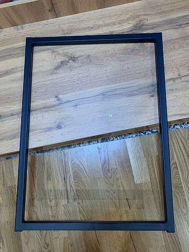 Письменный стол Леон Лофт бетон / черный матовый фото покупателя 38